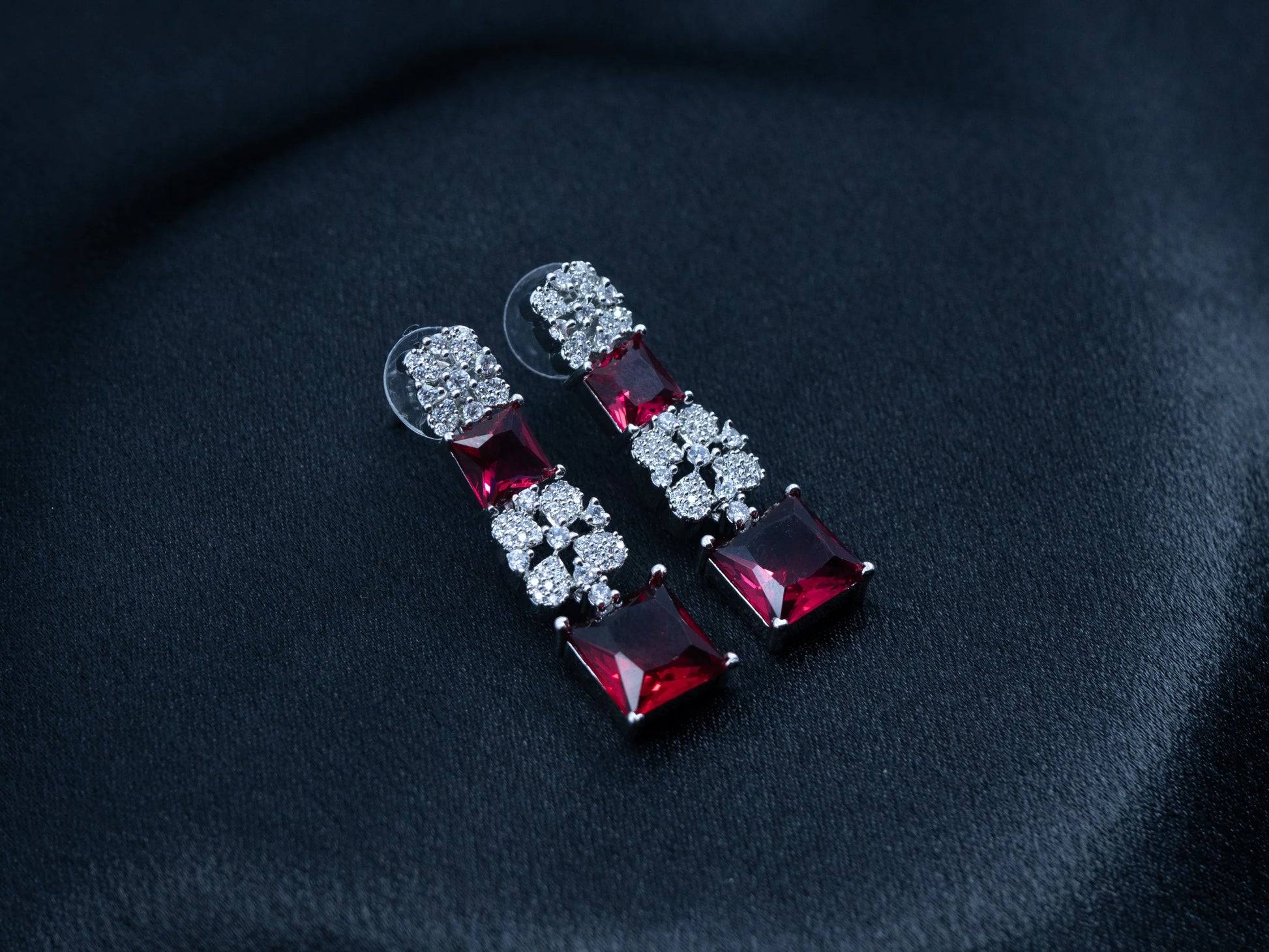 Zircon Diamond Necklace Set for Women- 003 - GoScarlet