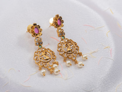 Gold-Plated Zircon Diamond Necklace Set for Women fashion jewellery - 019 - GoScarlet