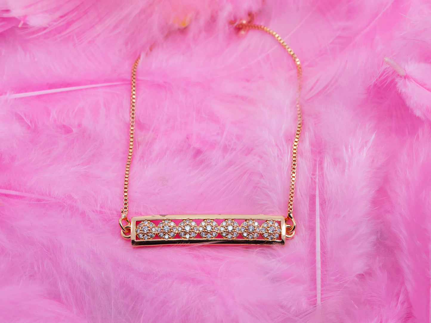 Gold-Plated Zircon Bracelet for Women-002.