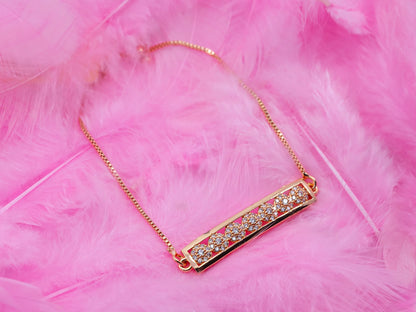 Gold-Plated Zircon Bracelet for Women-002.