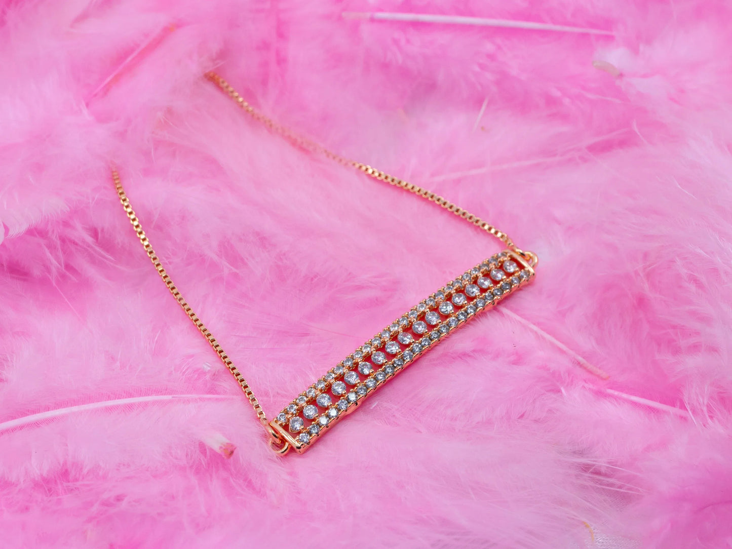 Gold-Plated Zircon Bracelet for Women-003.