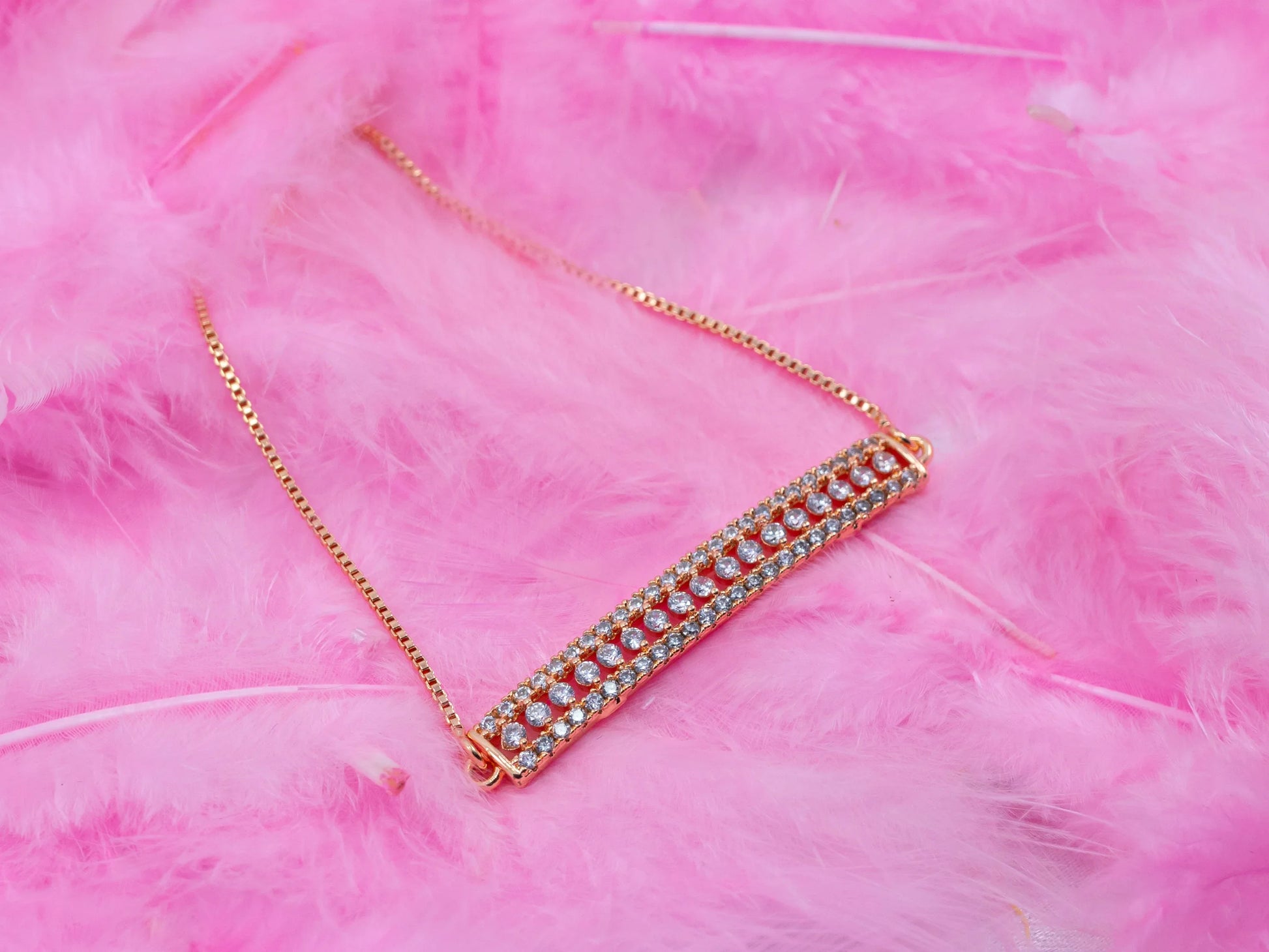 Gold-Plated Zircon Bracelet for Women-003.