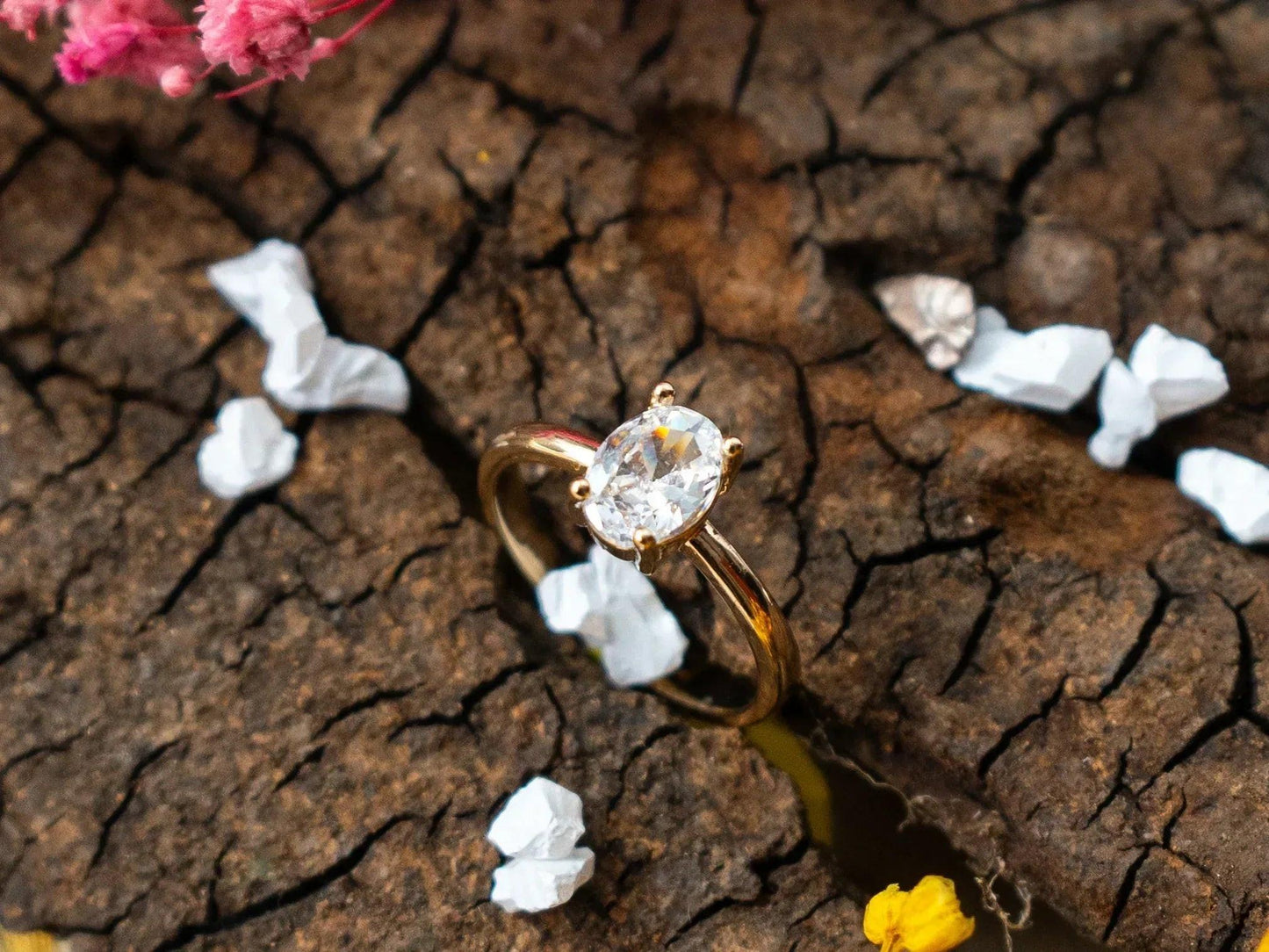 Gold-Plated Rings for women - 004 - GoScarlet