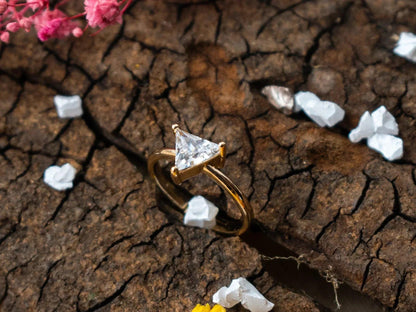 Gold-Plated Rings for women - 010 - GoScarlet