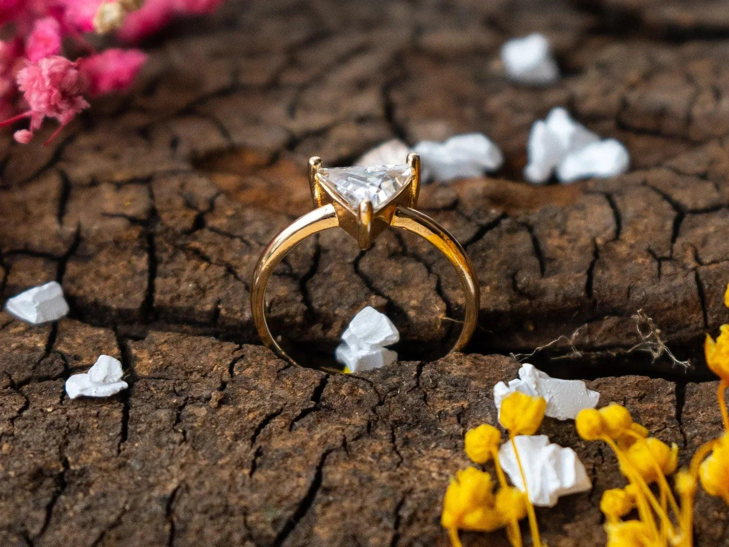 Gold-Plated Rings for women - 010 - GoScarlet