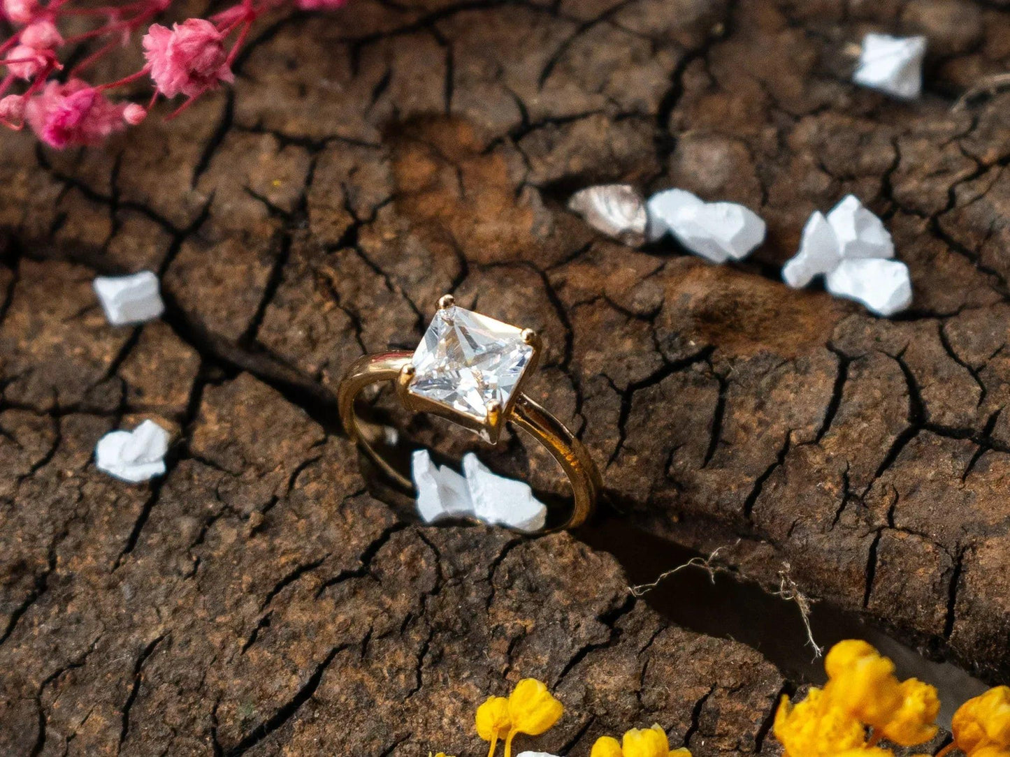 Gold-Plated Rings for women - 011 - GoScarlet