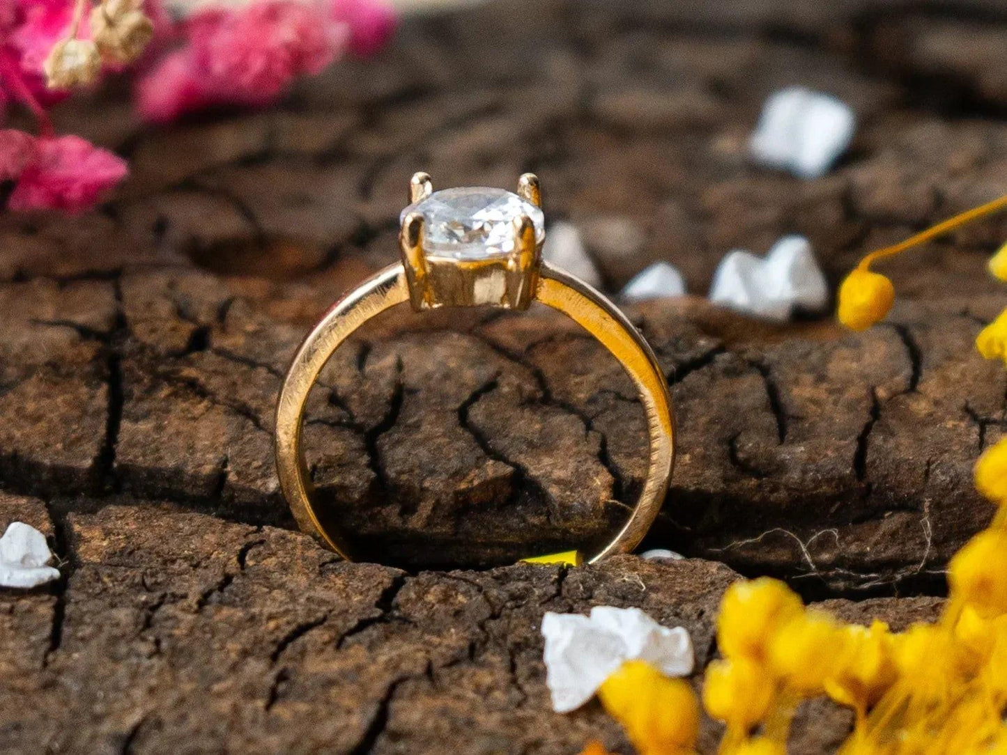 Gold-Plated Rings for women - 013 - GoScarlet