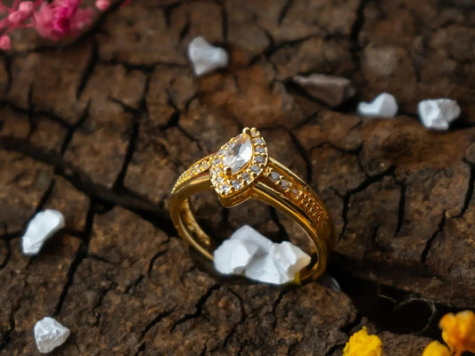 Gold-Plated Rings for women - 021 - GoScarlet