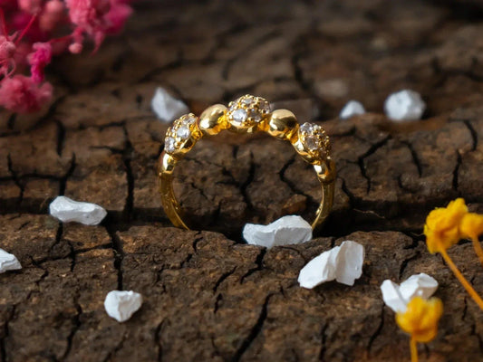 Gold-Plated Rings for women - 022.