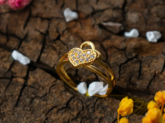 Gold-Plated Rings for women - 024 - GoScarlet