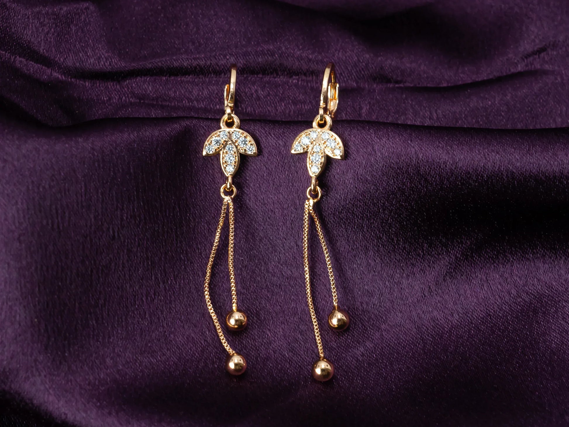 Fashion Zircon Earrings for Women-015.